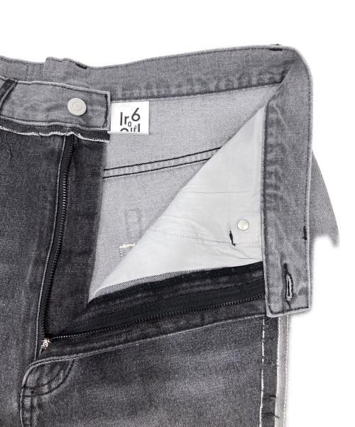 1691（イチロクキューイチ）1691 (イチロクキューイチ) Twisted 3D Sarouel Denim ブラック サイズ:4の古着・服飾アイテム