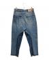 1691 (イチロクキューイチ) Twisted 3D Sarouel Denim インディゴ サイズ:4：12000円