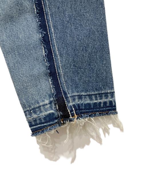 1691（イチロクキューイチ）1691 (イチロクキューイチ) Twisted 3D Sarouel Denim インディゴ サイズ:SIZE 4の古着・服飾アイテム