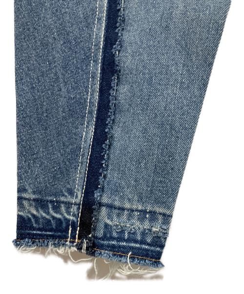 1691（イチロクキューイチ）1691 (イチロクキューイチ) Twisted 3D Sarouel Denim インディゴ サイズ:SIZE 4の古着・服飾アイテム