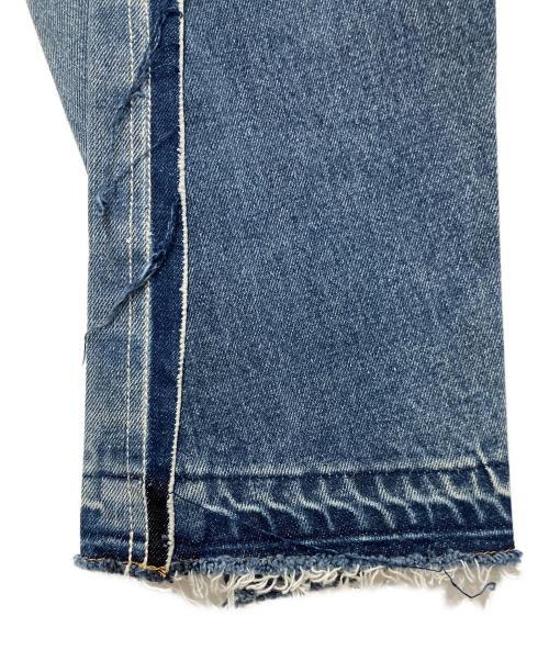 1691（イチロクキューイチ）1691 (イチロクキューイチ) Twisted 3D Sarouel Denim インディゴ サイズ:SIZE 4の古着・服飾アイテム