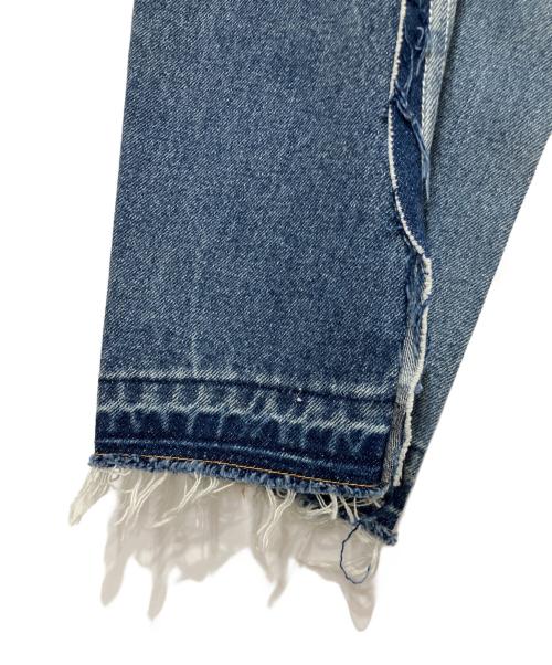 1691（イチロクキューイチ）1691 (イチロクキューイチ) Twisted 3D Sarouel Denim インディゴ サイズ:SIZE 4の古着・服飾アイテム
