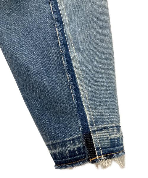 1691（イチロクキューイチ）1691 (イチロクキューイチ) Twisted 3D Sarouel Denim インディゴ サイズ:SIZE 4の古着・服飾アイテム