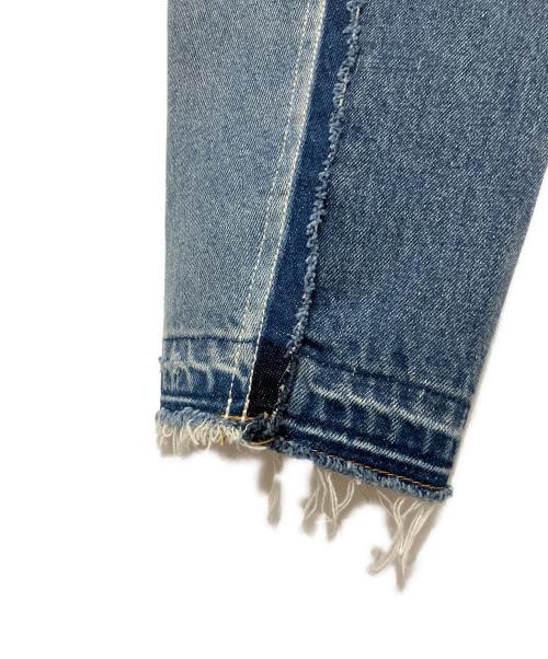 1691（イチロクキューイチ）1691 (イチロクキューイチ) Twisted 3D Sarouel Denim インディゴ サイズ:SIZE 4の古着・服飾アイテム
