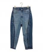 1691イチロクキューイチ）の古着「Twisted 3D Sarouel Denim」｜インディゴ