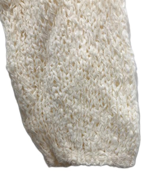 Plage（プラージュ）Plage (プラージュ) Fringe yarn カーディガン アイボリー サイズ:なしの古着・服飾アイテム