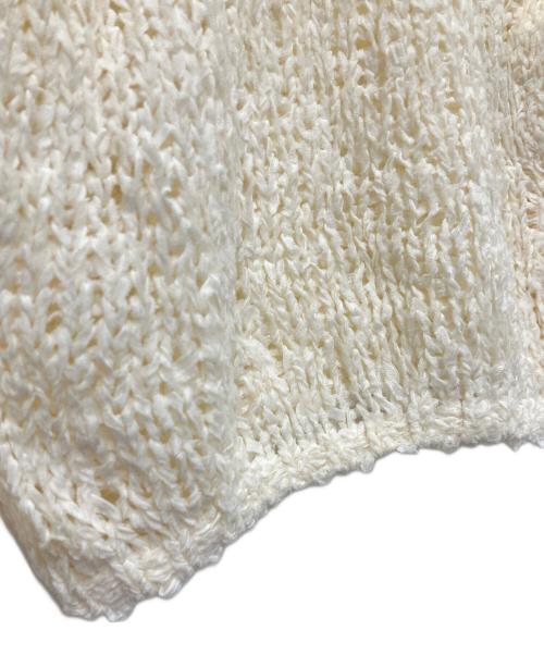 Plage（プラージュ）Plage (プラージュ) Fringe yarn カーディガン アイボリー サイズ:なしの古着・服飾アイテム