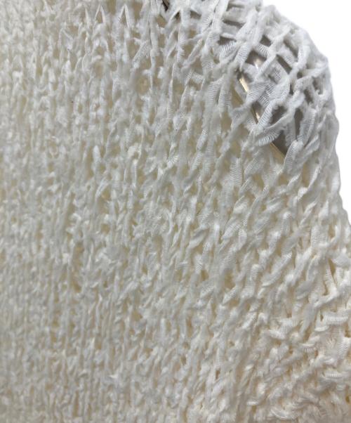 Plage（プラージュ）Plage (プラージュ) Fringe yarn カーディガン アイボリー サイズ:なしの古着・服飾アイテム