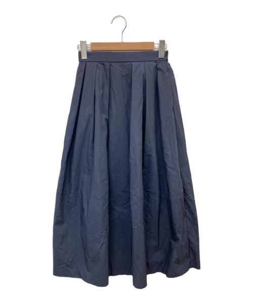 Conte（コンテ）Conte (コンテ) コクーン ギャザースカート ネイビー サイズ:SIZE 36の古着・服飾アイテム