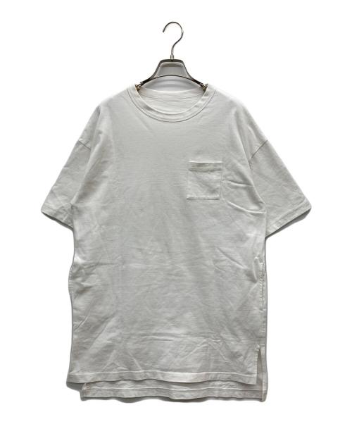 the weekend hotel（ザウィークエンドホテル）THE WEEKEND HOTEL (ザウィークエンドホテル) T-shirt One-piece ホワイト サイズ:FREEの古着・服飾アイテム