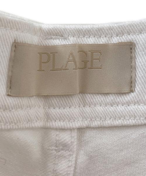 Plage（プラージュ）Plage (プラージュ) CHINO BAGGY パンツ ホワイト サイズ:36の古着・服飾アイテム