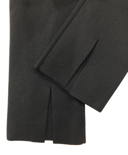 R’IAM-PLAGE（リアムプラージュ）R’IAM-PLAGE (リアムプラージュ) スリットニットパンツ ブラック サイズ:38の古着・服飾アイテム