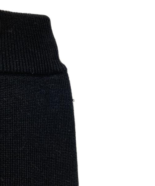 R’IAM-PLAGE（リアムプラージュ）R’IAM-PLAGE (リアムプラージュ) スリットニットパンツ ブラック サイズ:38の古着・服飾アイテム