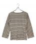 Plage（プラージュ）の古着「Long Sleeves Blousing Teeシャツ」｜ベージュ
