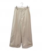 Plageプラージュ）の古着「organic cotton chino パンツ」｜ベージュ