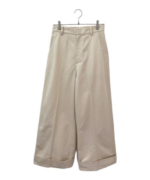 Plage（プラージュ）Plage (プラージュ) organic cotton chino パンツ ベージュ サイズ:38の古着・服飾アイテム