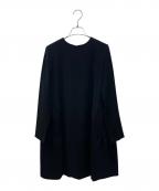 YOKO CHANヨーコチャン）の古着「ロングスリーブバックティアードワンピース」｜ブラック