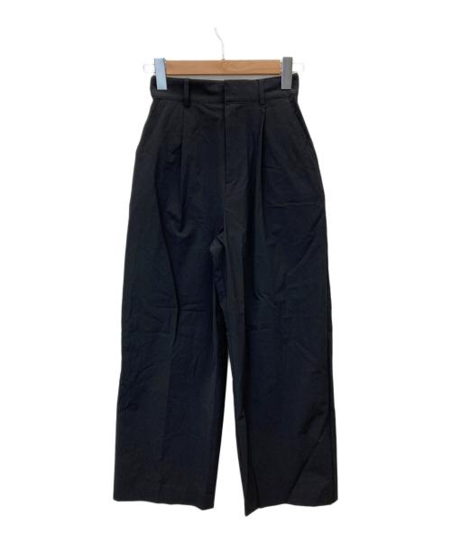 JOURNAL STANDARD（ジャーナルスタンダード）JOURNAL STANDARD (ジャーナルスタンダード) リネンナイロンストレッチスラックス ブラック サイズ:34 未使用品の古着・服飾アイテム