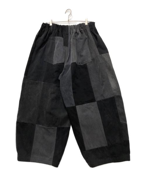 sillage（シアージ）sillage (シアージ) circular pants black denim ten ブラック×グレー サイズ:Fの古着・服飾アイテム