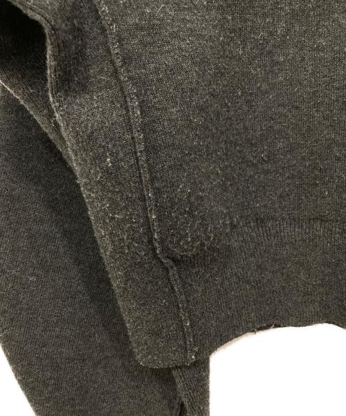 Adam et Rope（アダム エ ロペ）Adam et Rope (アダム エ ロペ) ロゴパッチスウェットニット グレー サイズ:36の古着・服飾アイテム