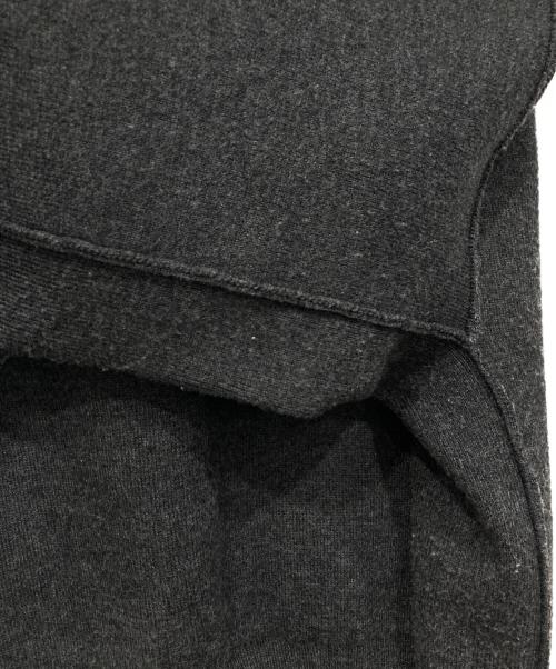 Adam et Rope（アダム エ ロペ）Adam et Rope (アダム エ ロペ) ロゴパッチスウェットニット グレー サイズ:36の古着・服飾アイテム