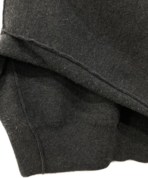 Adam et Rope（アダム エ ロペ）Adam et Rope (アダム エ ロペ) ロゴパッチスウェットニット グレー サイズ:36の古着・服飾アイテム