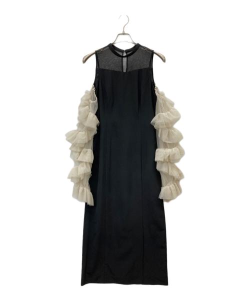 ANDRESD（アンドレスド）ANDRESD (アンドレスド) detached sleeve dress ブラック サイズ:Mの古着・服飾アイテム