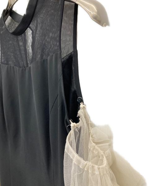 ANDRESD（アンドレスド）ANDRESD (アンドレスド) detached sleeve dress ブラック サイズ:Mの古着・服飾アイテム