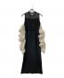 ANDRESD (アンドレスド) detached sleeve dress ブラック サイズ:M：5000円