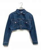 holidayホリデー）の古着「CROPPED DENIM JACKET」｜インディゴ