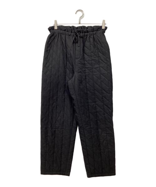 machatt（マチャット）machatt (マチャット) キルティングパンツ ブラック サイズ:Freeの古着・服飾アイテム