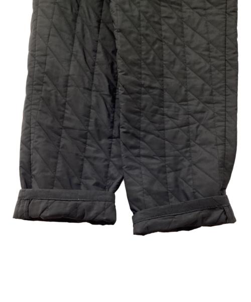 machatt（マチャット）machatt (マチャット) キルティングパンツ ブラック サイズ:Freeの古着・服飾アイテム