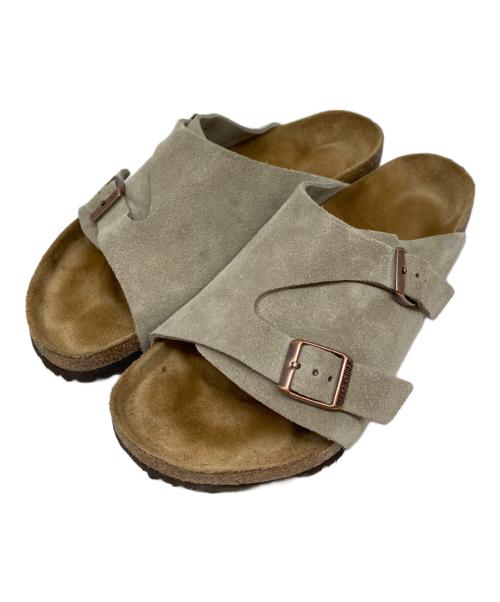 BIRKENSTOCK（ビルケンシュトック）BIRKENSTOCK (ビルケンシュトック) チューリッヒ ベージュ サイズ:26.5の古着・服飾アイテム