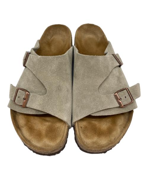 BIRKENSTOCK（ビルケンシュトック）BIRKENSTOCK (ビルケンシュトック) チューリッヒ ベージュ サイズ:26.5の古着・服飾アイテム