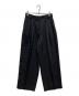 TODAYFUL（トゥデイフル）の古着「Tuck Wide Trousers」｜ブラック