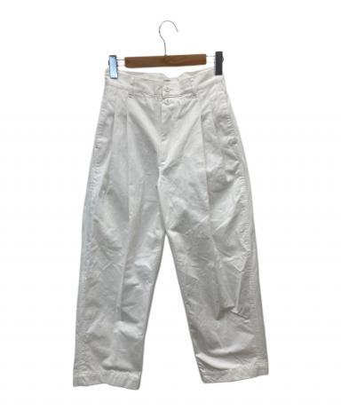 中古・古着通販】LOEFF (ロエフ) コットンツイル2タックパンツ