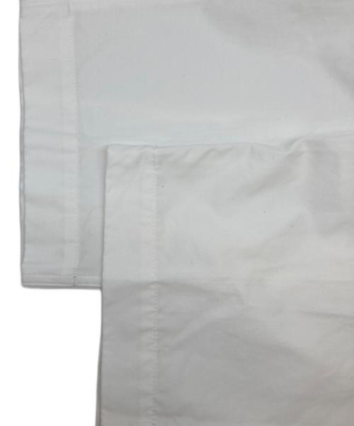 LOEFF（ロエフ）LOEFF (ロエフ) コットンツイル2タックパンツ ホワイト サイズ:1の古着・服飾アイテム