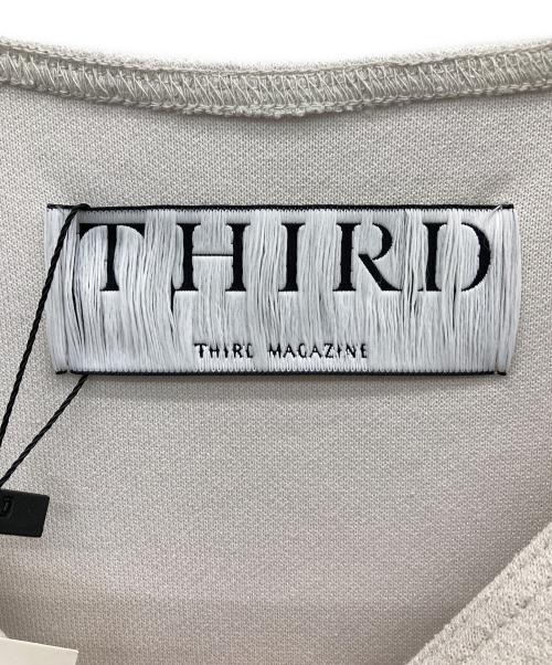 THIRD MAGAZINE（サードマガジン）THIRD MAGAZINE (サードマガジン) ノースリーブ ドレス ワンピース グレージュ サイズ:SIZE 9 未使用品の古着・服飾アイテム