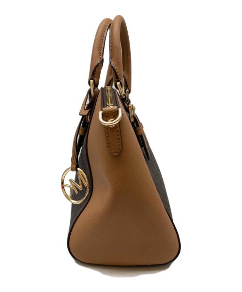 MICHAEL KORS（マイケルコース）MICHAEL KORS (マイケルコース) 2WAYバッグ ブラウン サイズ:-の古着・服飾アイテム
