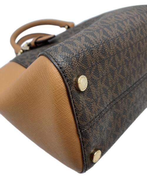 MICHAEL KORS（マイケルコース）MICHAEL KORS (マイケルコース) 2WAYバッグ ブラウン サイズ:-の古着・服飾アイテム