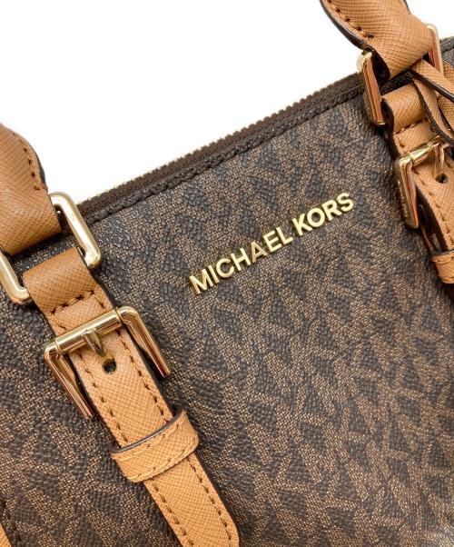 MICHAEL KORS（マイケルコース）MICHAEL KORS (マイケルコース) 2WAYバッグ ブラウン サイズ:-の古着・服飾アイテム