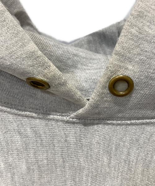 Champion（チャンピオン）Champion (チャンピオン) 両面プリント リバースウィーブスウェットパーカー グレー サイズ:Ｌの古着・服飾アイテム