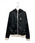 maison kitsuneメゾンキツネ）の古着「ナイロンパーカー」｜ブラック