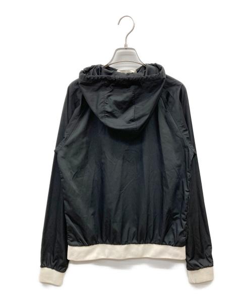 maison kitsune（メゾンキツネ）MAISON KITSUNE (メゾンキツネ) ナイロンパーカー ブラック サイズ:Sの古着・服飾アイテム