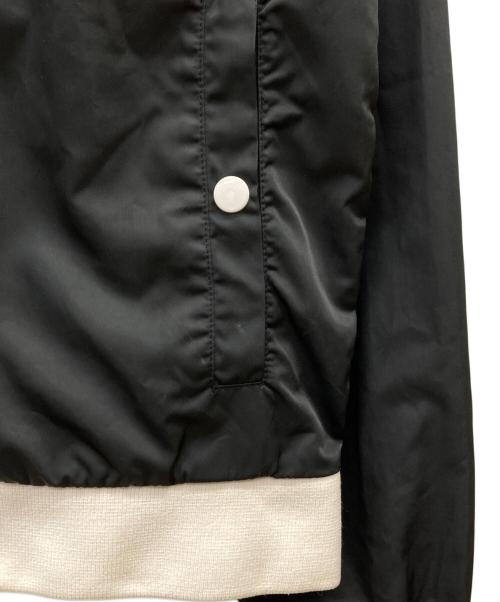 maison kitsune（メゾンキツネ）MAISON KITSUNE (メゾンキツネ) ナイロンパーカー ブラック サイズ:Sの古着・服飾アイテム