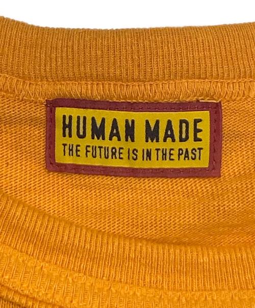 HUMAN MADE（ヒューマンメイド）HUMAN MADE (ヒューマンメイド) HEART Logo T-shirt オレンジ サイズ:3XLの古着・服飾アイテム