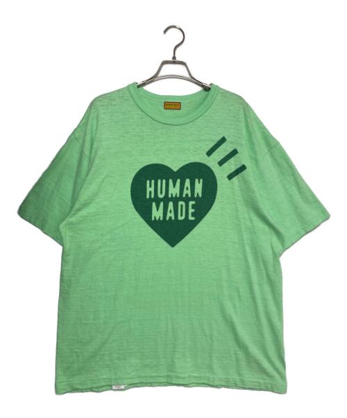 HUMAN MADE（ヒューマンメイド）HUMAN MADE (ヒューマンメイド) COLOR T-SHIRT グリーン サイズ:3XLの古着・服飾アイテム