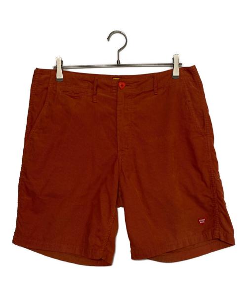 HUMAN MADE（ヒューマンメイド）HUMAN MADE (ヒューマンメイド) Corduroy Shorts オレンジ サイズ:Lの古着・服飾アイテム