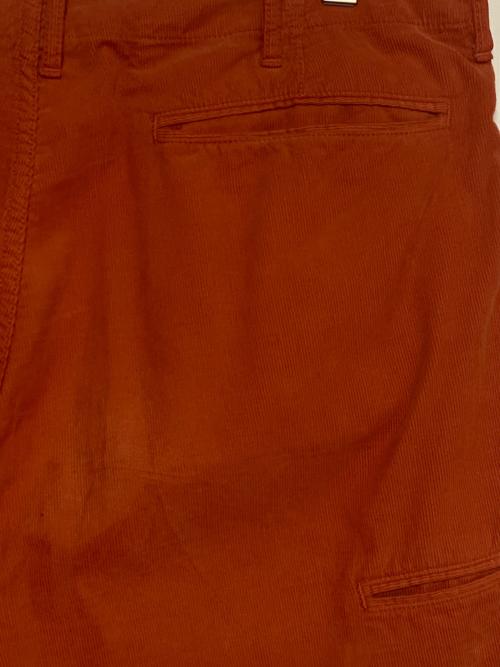 HUMAN MADE（ヒューマンメイド）HUMAN MADE (ヒューマンメイド) Corduroy Shorts オレンジ サイズ:Lの古着・服飾アイテム