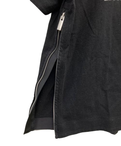 sacai（サカイ）sacai (サカイ) NEW YORK TIMES Truth TEE ブラック サイズ:1の古着・服飾アイテム